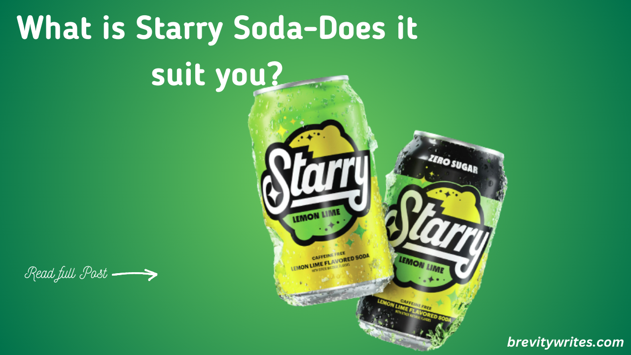 Starry soda blog title