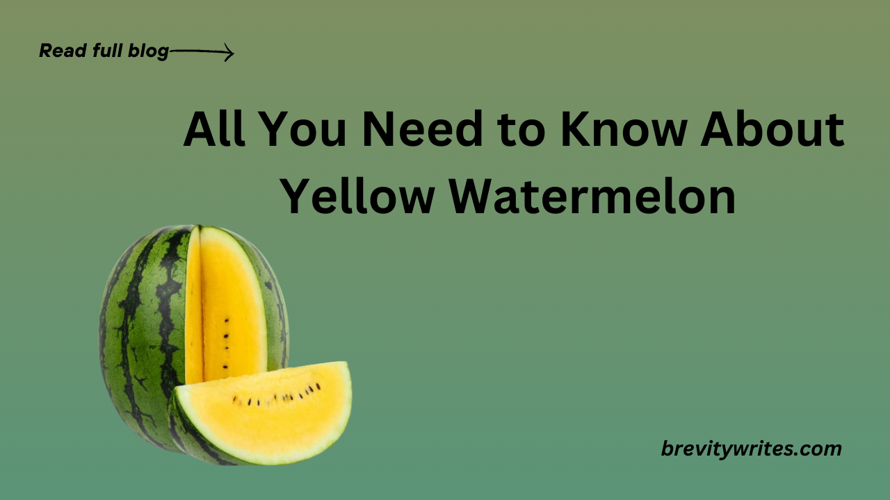 Tittle for Yellow Watermelon
