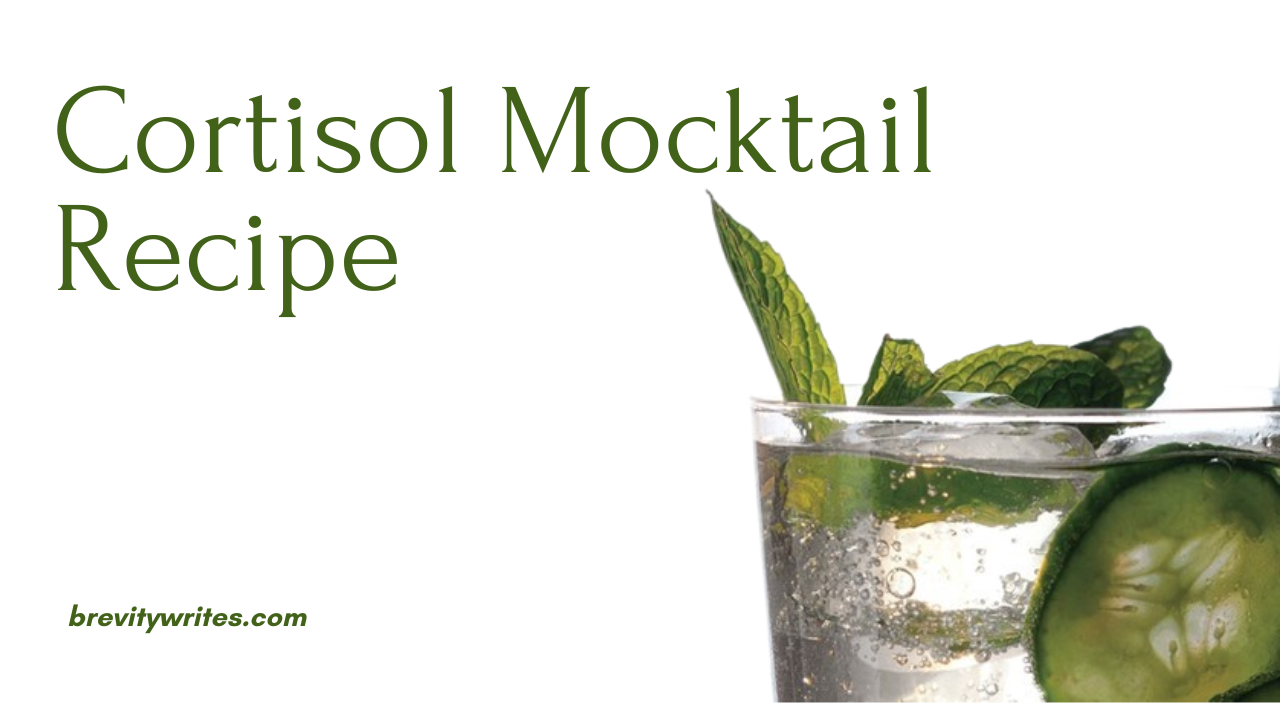 Cortisol mocktail recipe