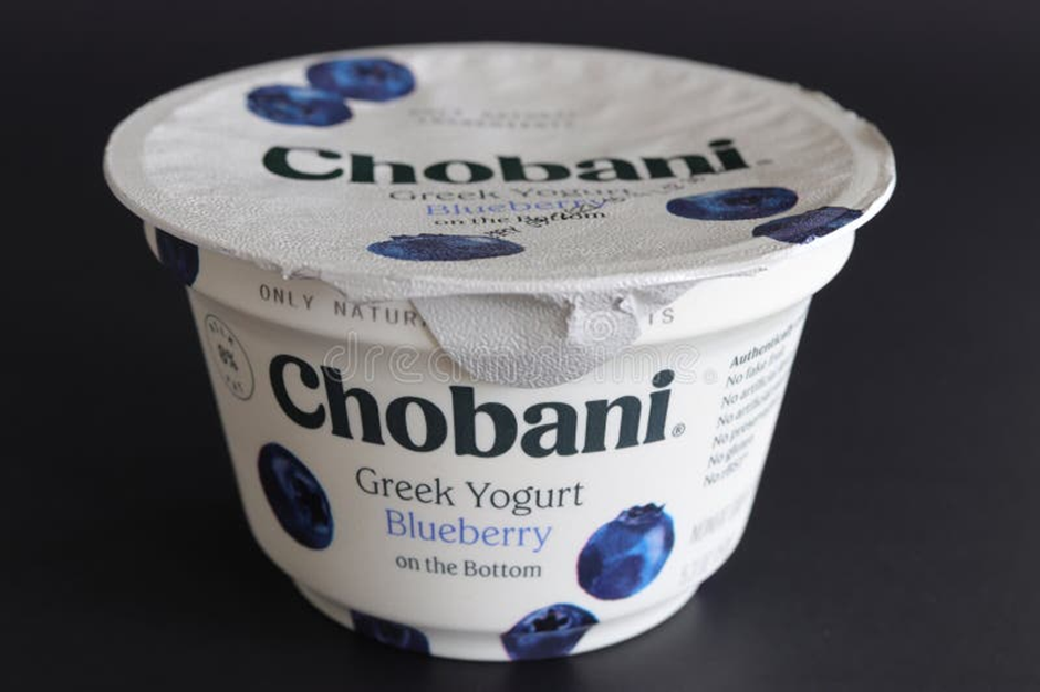 Blueberry Chobani Yogurt