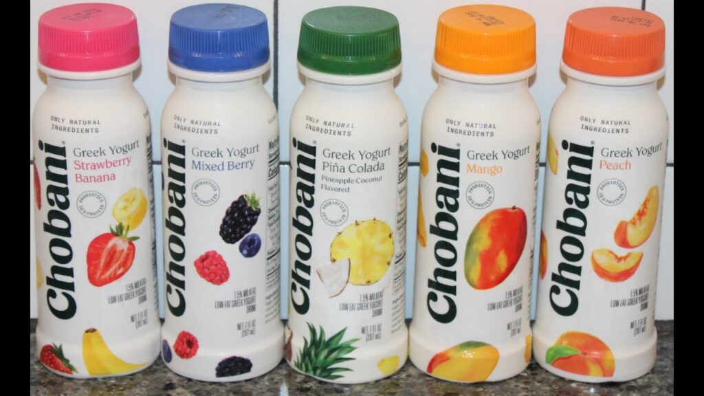 Chobani Yogurt Drinks