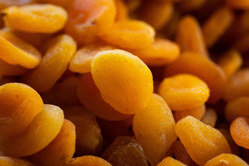 Dried apricots used to apricot cookies