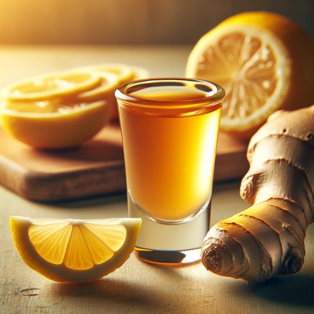 Pic of Turmeric ginger shot