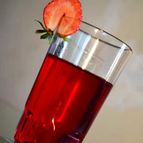 3 ingredient strawberry juice recipe