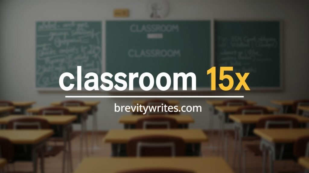 Classroom 15X learning game