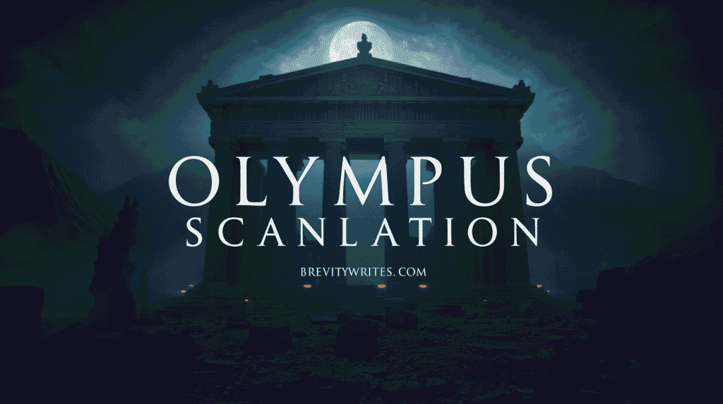 Olympus Scanlation logo with manga pages.
